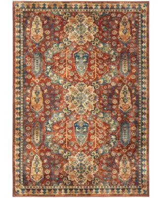 Closeout Alexandria Bombay Red Rug