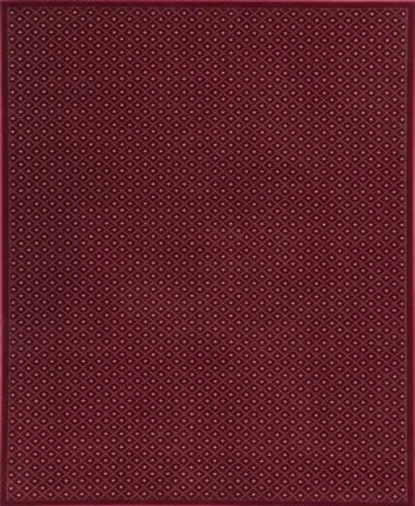 Km Home Pesaro Red Area Rug Collection