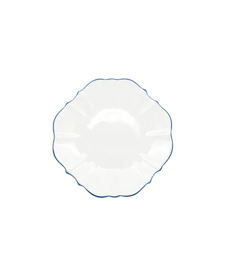 Twig New York Amelie Royal Blue Rim 6.5" Bread Plate