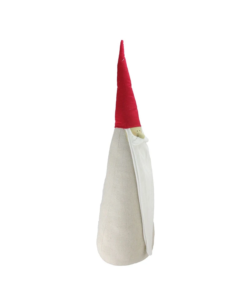 Northlight 23.5" Red and Neutral Santa Gnome Tabletop Decoration
