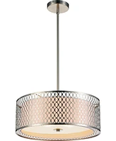 Cwi Lighting Mikayla 3 Light Chandelier