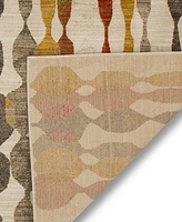 Closeout! Scott Living Expressions Acoustics Ginger 2'4 x 7'10 Runner Rug