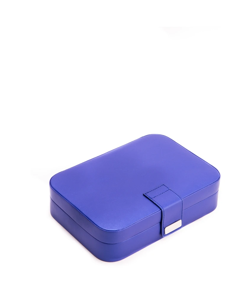 Bey-Berk 24 Section Jewel Case with Mirror, Soft Velour Lining and Snap Closure