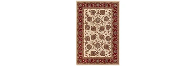 Oriental Weavers Round Area Rug, Ariana 117J Tabriz Ivory 6'