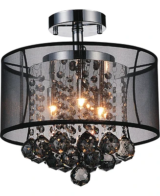 Cwi Lighting Radiant 3 Light Flush Mount