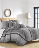 Closeout! Nautica Gulf Shores Cotton Reversible 2-Pc. Quilt Set, Twin