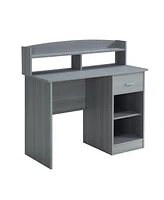 Techni Mobili Office Desk w/ Hutch