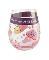 Enesco Lolita Love My Cat Stemless Wine Glass