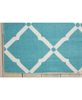 Long Street Looms Backyard BAC091 7'9" x 10'10" Outdoor Area Rug