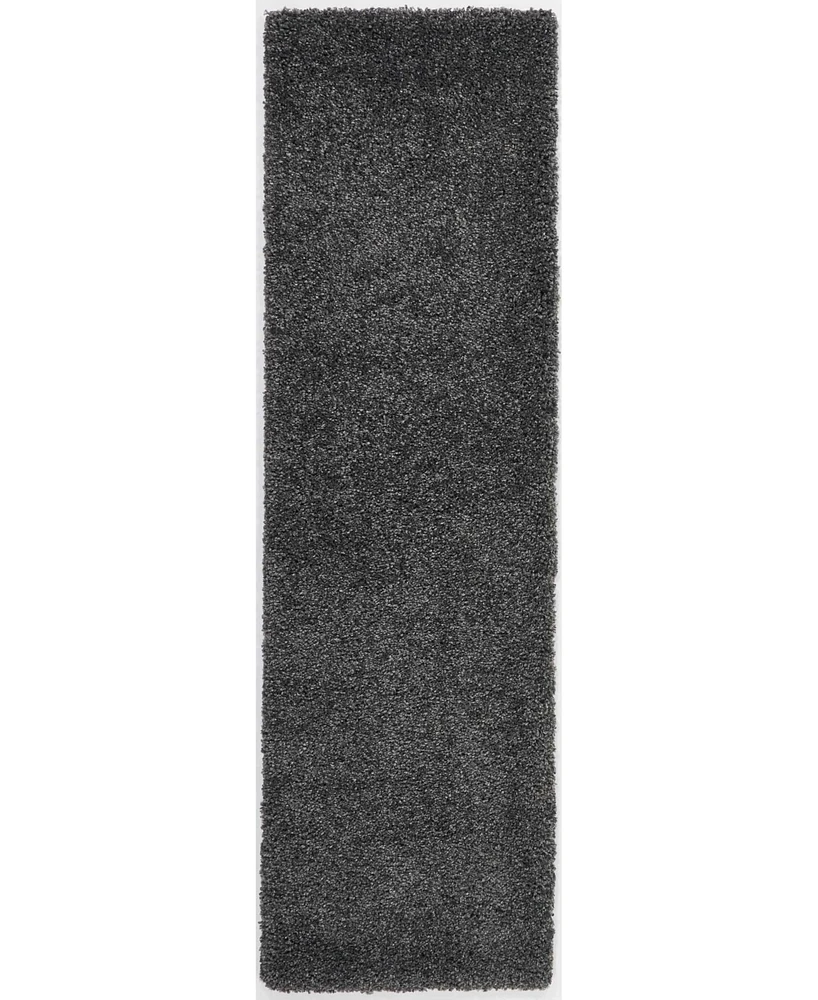 Long Street Looms Cali Shag CAL01 2'2" x 9'10" Runner Rug