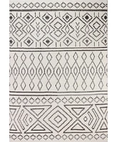 Closeout! Bashian Natural Wool M133 Ivory 3'6" x 5'6" Area Rug