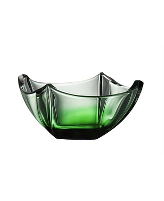 Galway Crystal Emerald Dune 10" Bowl