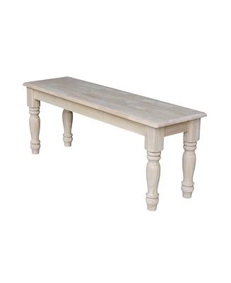 International Concepts Farmhouse Bench