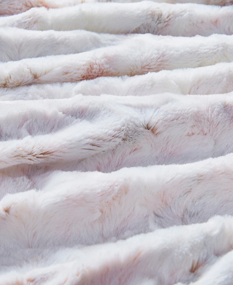 Madison Park Sachi Faux-Fur Throw, 60" x 70"