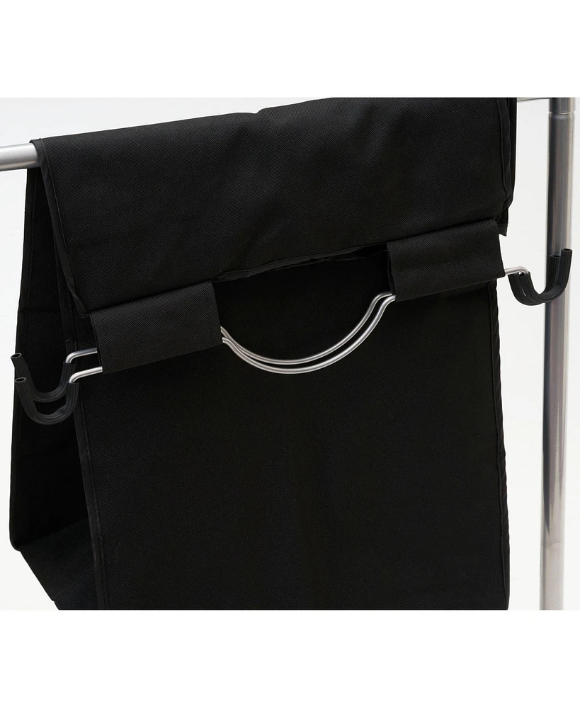 Household Essentials Rolling Triple Laundry Sorter