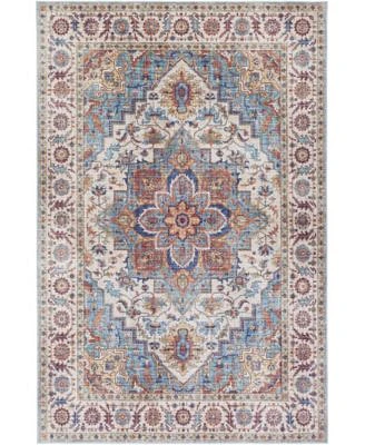 Livabliss Iris Irs 2301 Navy Area Rug