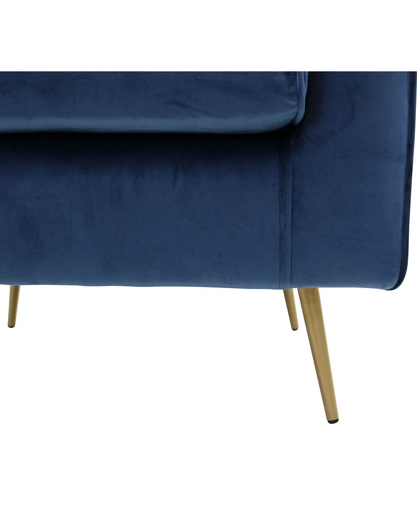 Foxhill Trading Lana Mid-Century Armed Chair