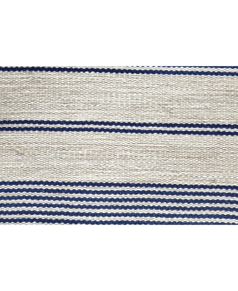 Feizy Duprine R0560 Navy 4' x 6' Area Rug