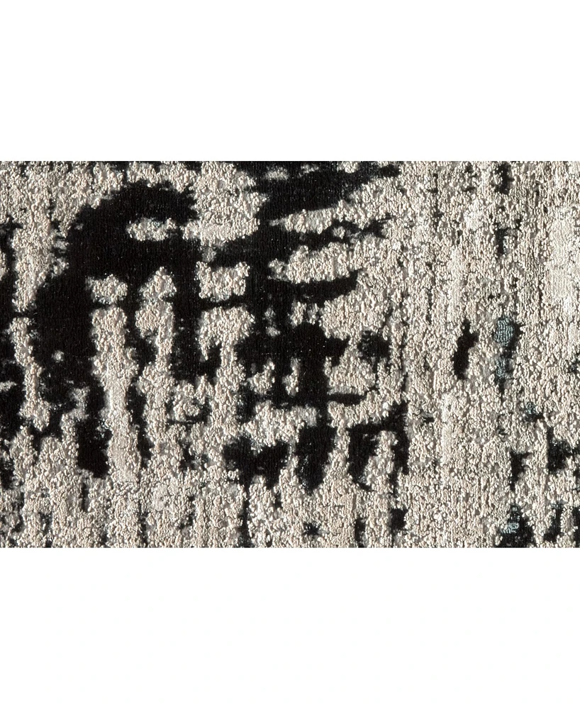 Feizy Micah R3339 Black 5' x 8' Area Rug