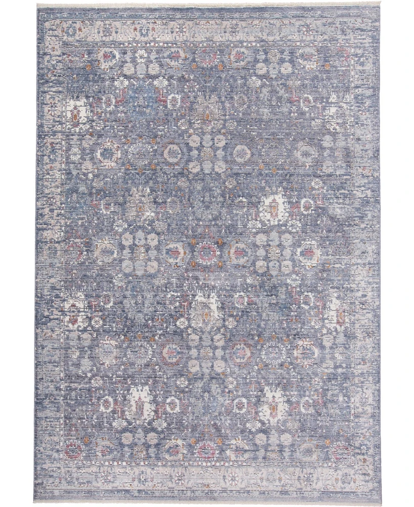 Feizy Cecily R3587 Midnight 3' x 5' Area Rug