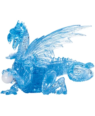 Bepuzzled 3D Crystal Puzzle - Dragon Blue