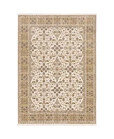 Oriental Weavers Maharaja 1J Ivory and Gold 3'3" x 5' Area Rug