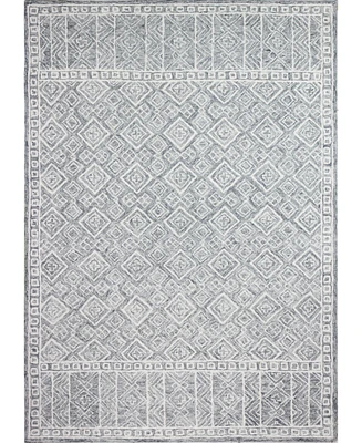 Closeout! Bashian Taron Val-09 Slate 3'6" x 5'6" Area Rug