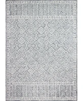 Closeout! Bashian Taron Val-09 Slate 3'6" x 5'6" Area Rug
