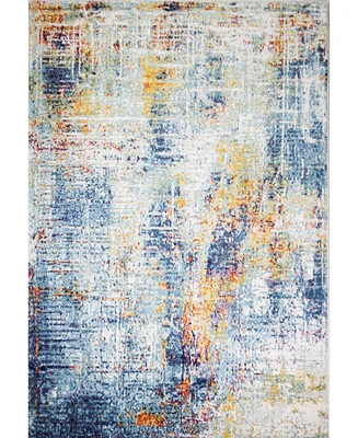 Bashian Medley Dev-01 Multi 5' x 7'6" Area Rug