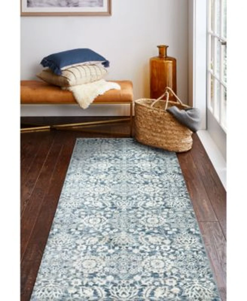 Closeout Bashian Plymouth Ply 04 Blue Rug