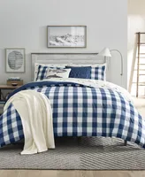 Eddie Bauer Lakehouse Plaid 3-Pc. Duvet Cover Set
