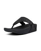 FitFlop Women's Lulu Glitter Toe-Thongs Sandal