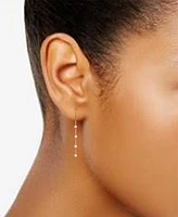 Giani Bernini Cubic Zirconia Threader Earrings, Created for Macy's