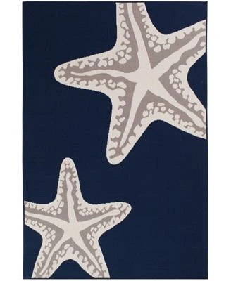 Closeout Northern Weavers Vera Sea Star Duo Area Rugs