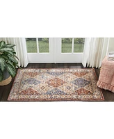 Closeout! Nourison Home Lagos LAG01 Cream 5'3" x 7'6" Area Rug