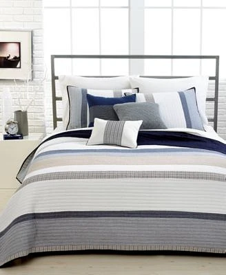 Nautica Tideway Cotton Reversible Quilt Collection