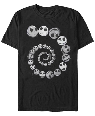 Fifth Sun Men's Jack Emotions Spiral Short Sleeve T-Shirt