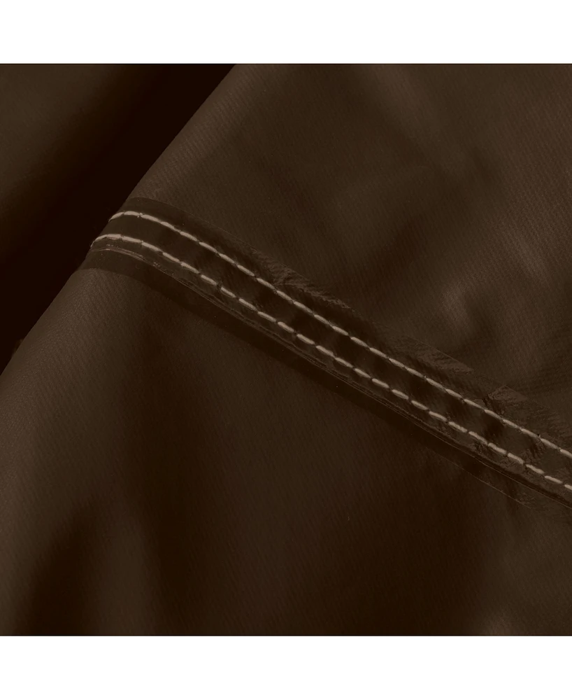 Classic Accessories Large Sofa Loveseat Cover, Dark Cocoa