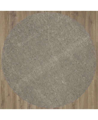 Karastan Dual Surface Thin Lock Gray 8' x 8' Round Rug Pad