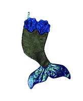 Northlight Sequined Iridescent Mermaid Christmas Stocking