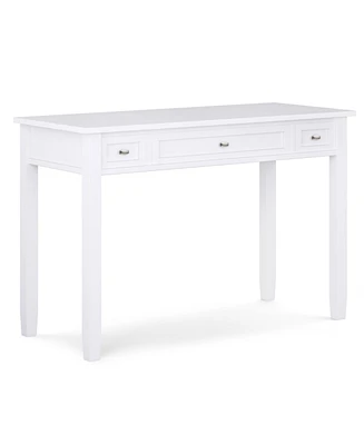 Simpli Home Warm Shaker Solid Wood Desk