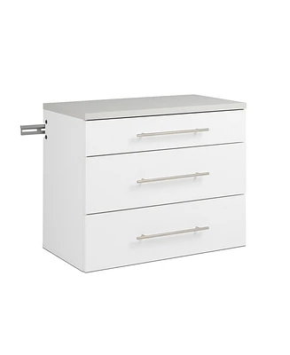Prepac Hangups 3 Drawer Base Storage Cabinet