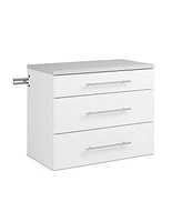 Prepac Hangups 3 Drawer Base Storage Cabinet