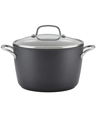KitchenAid Hard-Anodized 8 Quart Induction Nonstick Stockpot with Lid