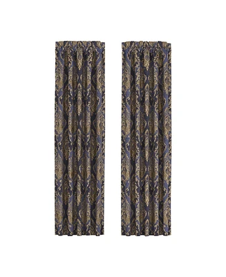 J Queen New York Woodstock Window Panel Pair, 50" x 84"