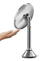 simplehuman 8" Sensor Makeup Mirror, 5x Magnification and Adjustable Brightness