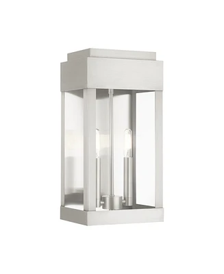 York 2 Lights Outdoor Wall Lantern