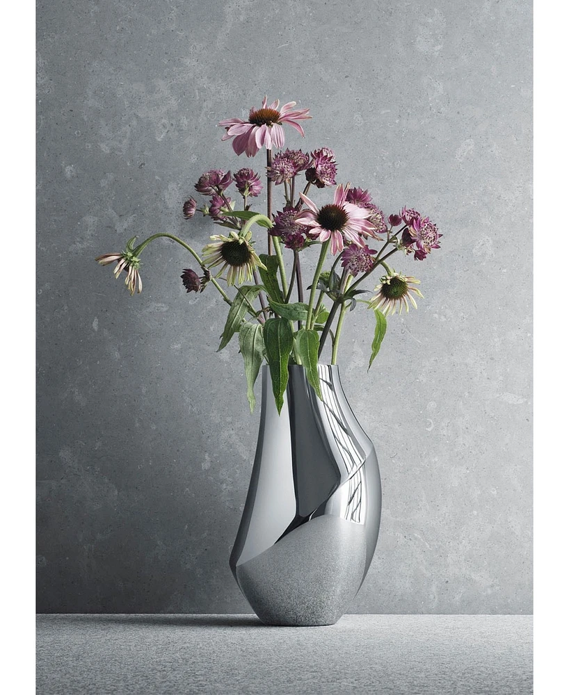 Georg Jensen Flora Vase, Medium
