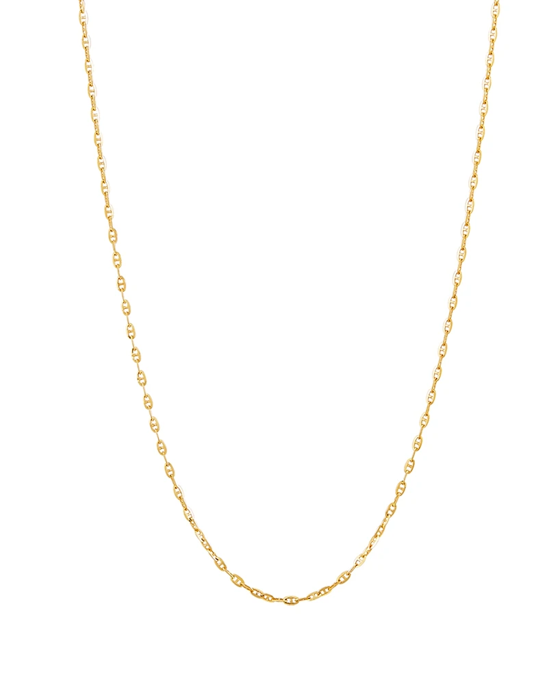 Polished 18" Mariner in 10K Yellow Gold