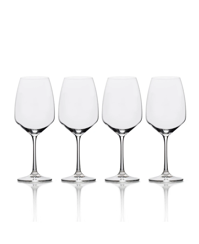 Mikasa Melody Red Wine Glass Set of 4, 20 oz